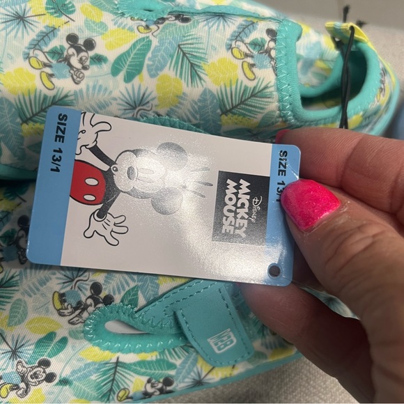 Disney Kids Water Shoes - Teal and Yellow - Picture 3 of 9